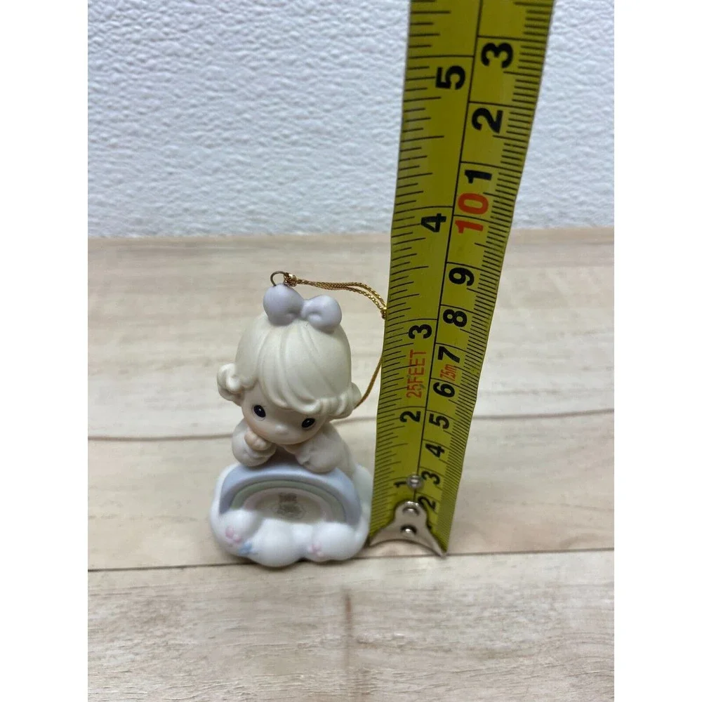 Vtg 1994 Enesco Precious Moments You Are The End Of My Rainbow Ornament Figurine